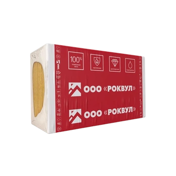 Утеплитель ROCKWOOL Роквул Венти Баттс Оптима (75кг/м3) 1000х600, 50 мм 8пл/4,8м2 0,24м3