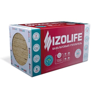 Утеплитель Изолайф IZOLIFE СТ 50 1200х600, 100мм 6пл./4,32м2, 0,432м3