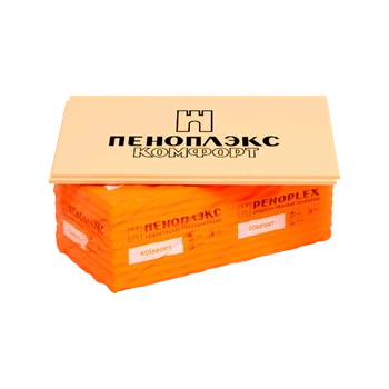 Экструдированный пенополистирол XPS Пеноплэкс ОСНОВА 1185х585, 50 мм.