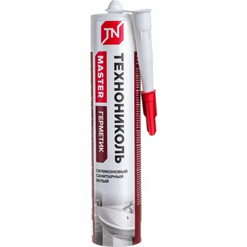 Санитарный герметик ТЕХНОНИКОЛЬ, 280 мл, белый