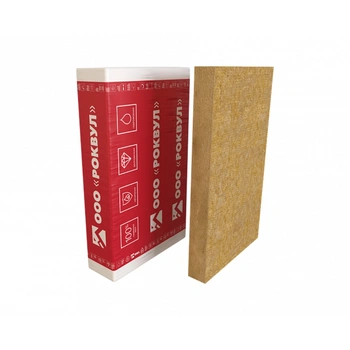 Утеплитель ROCKWOOL Роквул Фасад Баттс Экстра (130кг/м3) 1000х600, 50 мм 4пл/2,4м2 0,12м3