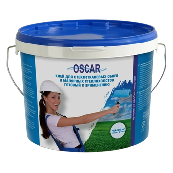 Клей акриловый Oscar GOs10 для стеклообоев, 10 кг