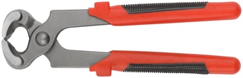 Клещи строительные "Стандарт", пластиковые красно-черные ручки 200 мм