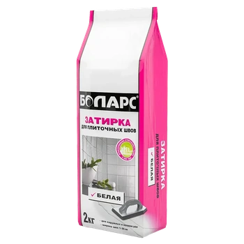 БОЛАРС ЗАТИРКА белая 2 кг*4 шт