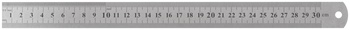 Линейка нержавеющая  300х28 мм