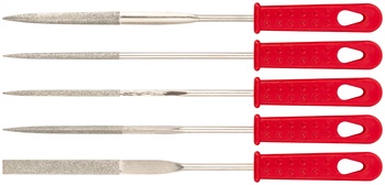 Надфили алмазные, 5 10., 3x160/50 мм ( узкие )