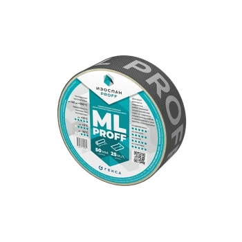 Изоспан ML proff усиленная односторонняя клейкая лента 1кор/10шт 50ммх25м