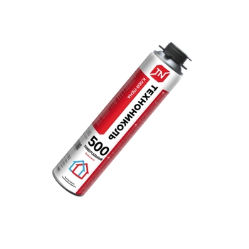 Клей-пена ТехноНиколь 500 PROFESSIONAL, 750 г, универсальная