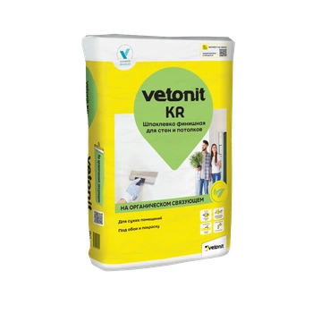 Шпатлёвка финишная Ветонит КР Vetonit KR, 20 кг