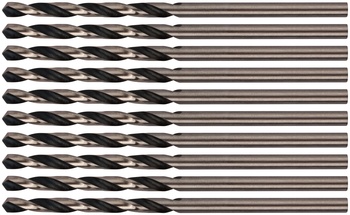 Сверла по металлу HSS черненые 2,5x57 мм (10 10.)