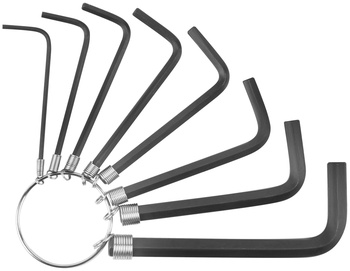 Ключи шестигранные на кольце, 8 10. ( 1,5-6 мм )