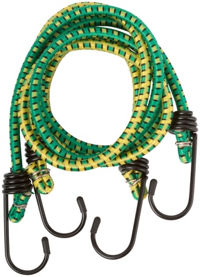 Ремни багажные резиновые, стальные крючки, 2 10., 7х800 мм