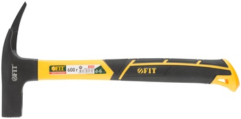 Молоток кровельщика, фиберглассовая усиленная ручка, 600 гр.