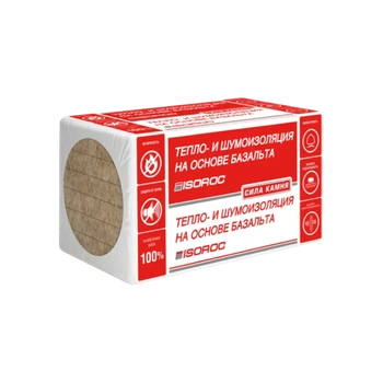 Утеплитель ISOROC Изорок ПП-60 (60кг/м3) 1000х600, 50 мм 8пл/4,8м2 0,24м3