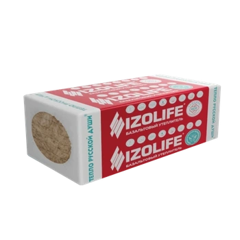 Утеплитель IZOLIFE Л 35 ПРОФ (35кг/м3) 1200х600, 100 мм 4пл/2,88м2 0,288м3