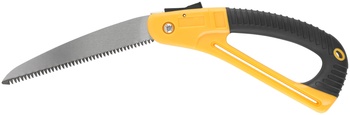 Ножовка садовая складная, мелкий каленый зуб, 3D заточка, 180 мм NEW