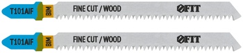 Полотна по дереву, Bimetal, остроконечные зубья, 100/77/1,8 мм (T101AIF), 2 10.