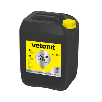 Пропитка для пола Ветонит Vetonit Power Base упрочняющая, 10 л