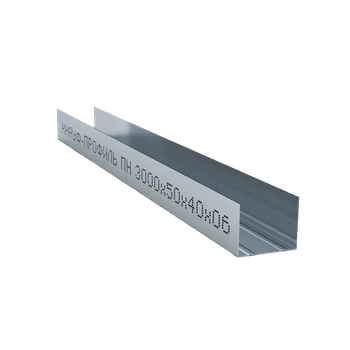 Профиль для гипсокартона направляющий Кнауф ПН 3000х50х40 мм