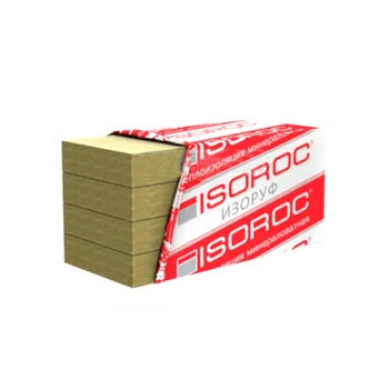 Утеплитель ISOROC Изорок Изоруф-НЛ (115кг/м3) 1000х600, 100 мм 3пл/1,8м2 0,18м3