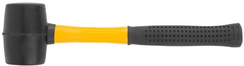 Киянка резиновая, фиберглассовая ручка 45 мм ( 230 гр )