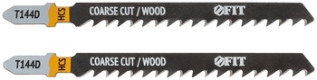 Полотна по дереву, HCS, разведенные, шлифованные зубья 100/74/4,2 мм (Т144D), 2 10.