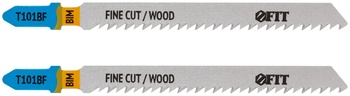 Полотна по дереву, Bimetal, шлифованные под свободным углом зубья, 100/74/2,5 мм (T101BF), 2 10.