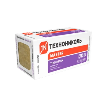 Утеплитель Техноблок Стандарт (45 кг/м3) 1200х600, 100мм 4 пл/2,88м2, 0,288м3