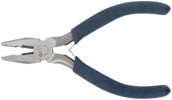 Плоскогубцы комбинированные "мини", синие ручки 120 мм
