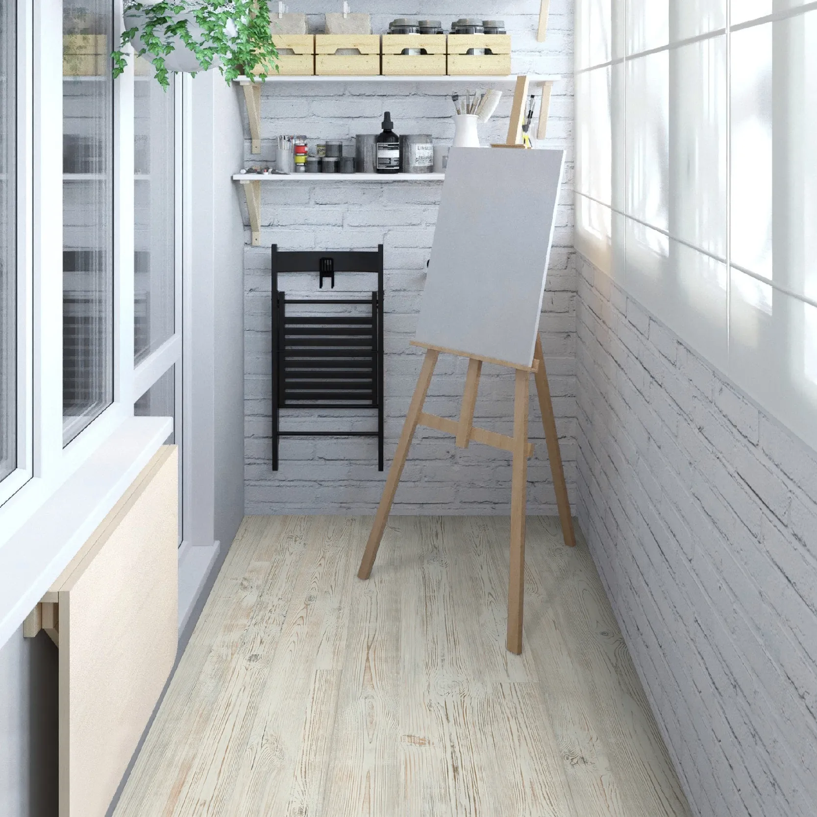 Интерьерная плита Quick Deck (Квик Дек) Наоми 780х590, 16 мм. (фото 10)