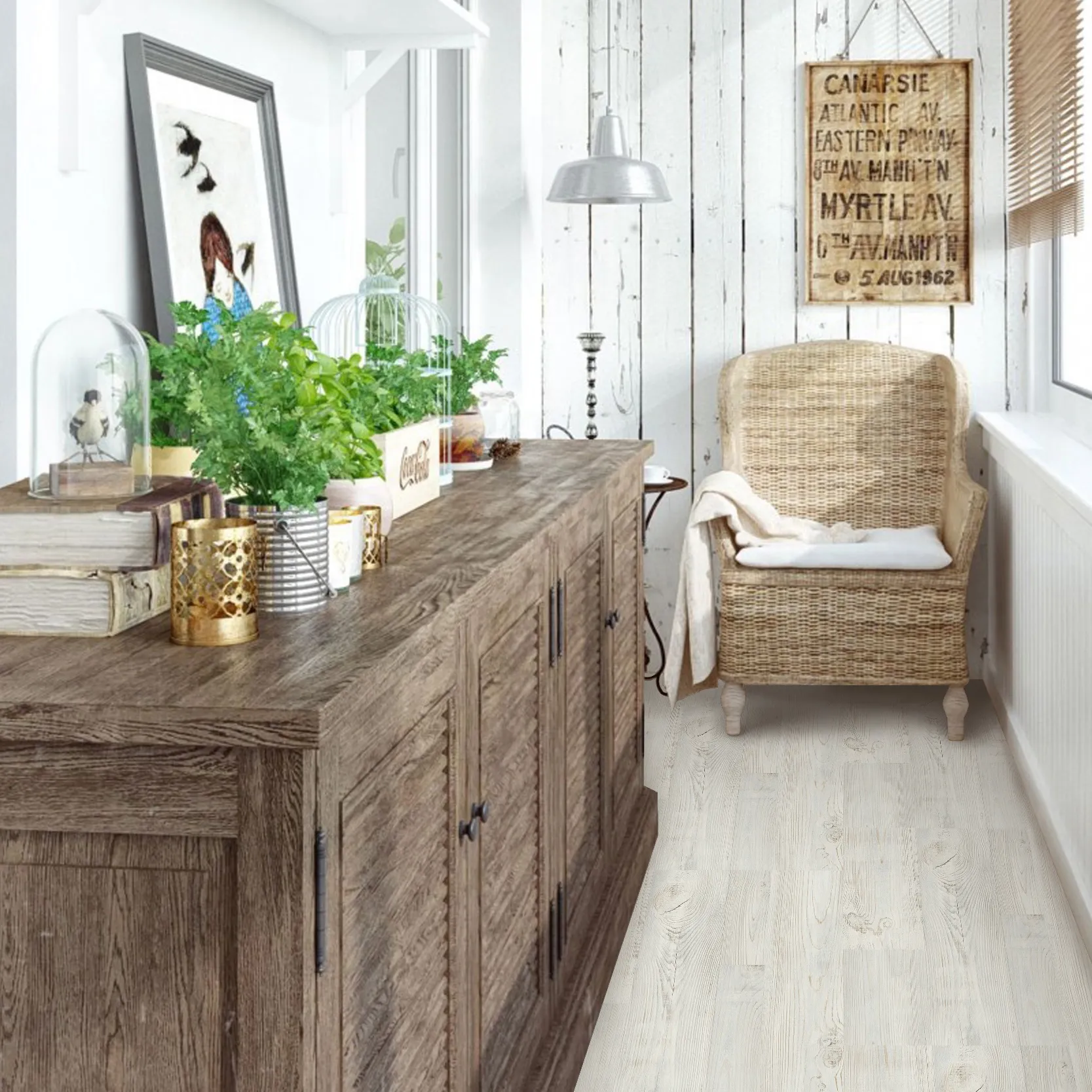 Интерьерная плита Quick Deck (Квик Дек) Наоми 780х590, 16 мм. (фото 5)